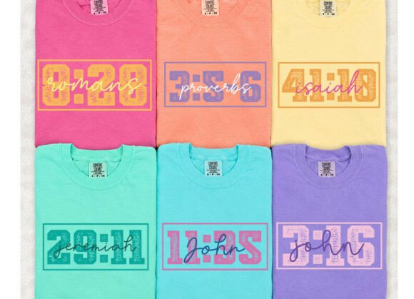 Bible Verse PNG Bundle: Scripture Designs for Embroidery