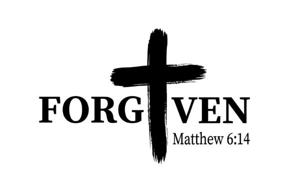 Forgiven Cross Bible Verse: Graphics and T-Shirt Design Review