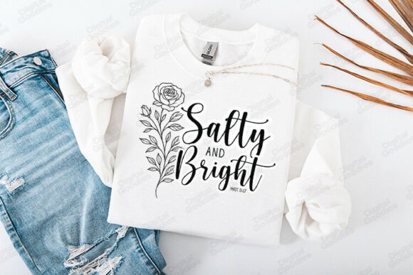 Salty and Bright Floral Faith: Graphics & T-Shirt Review